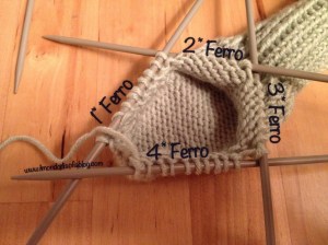 calzini 5 ferri il mondo di sofia