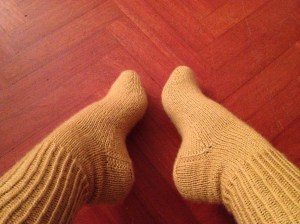 calzini maglia  5 ferri