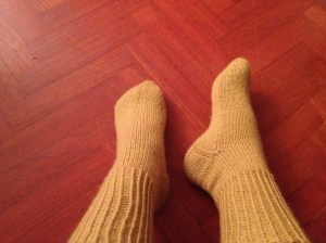 calzini maglia  5 ferri