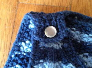 gilet neonato maglia