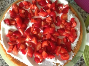 foto torta fragole