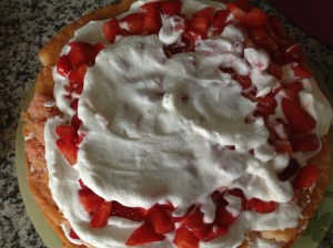 foto torta fragole