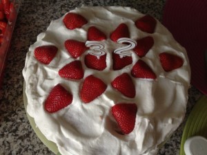 foto torta fragole