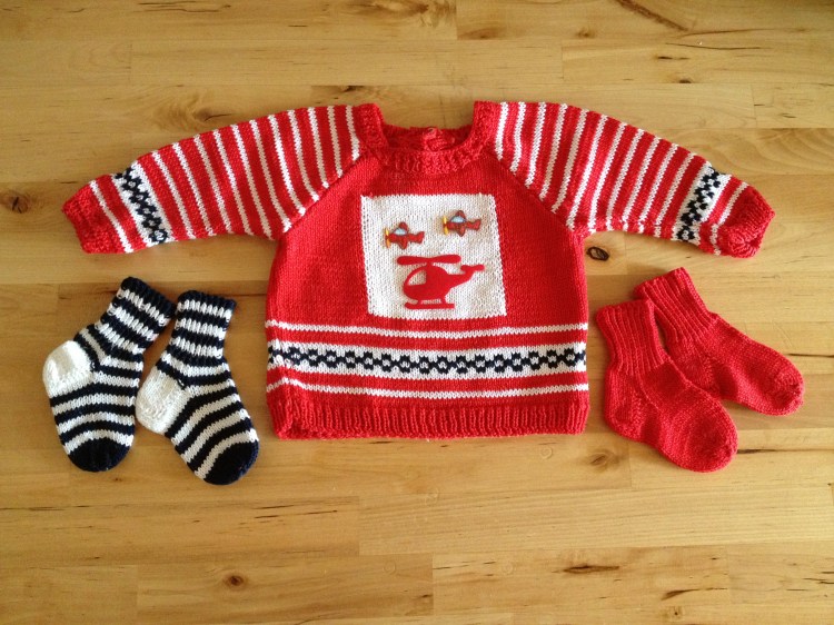 golfino a maglia maschietto