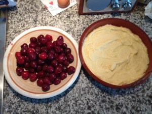 Torta di ciliegie