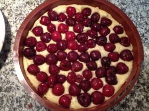 Torta di ciliegie