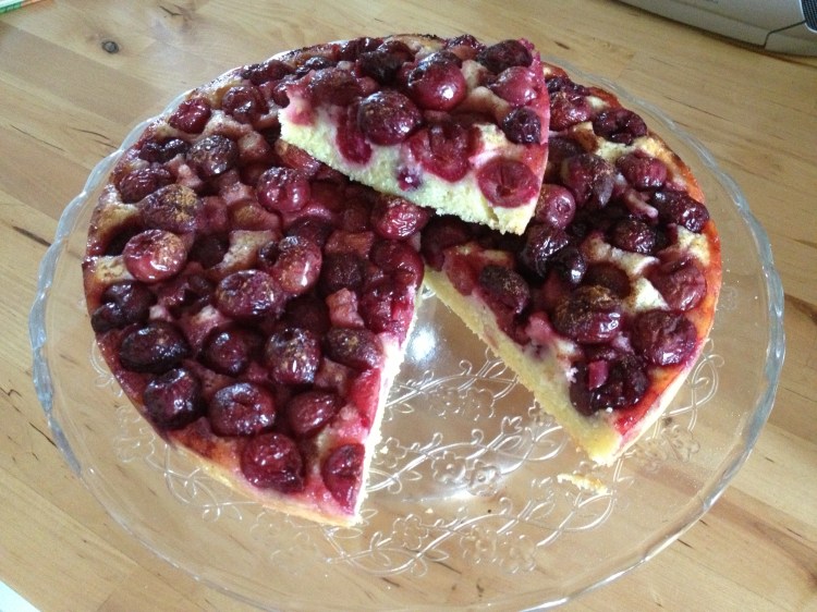 Torta di ciliegie
