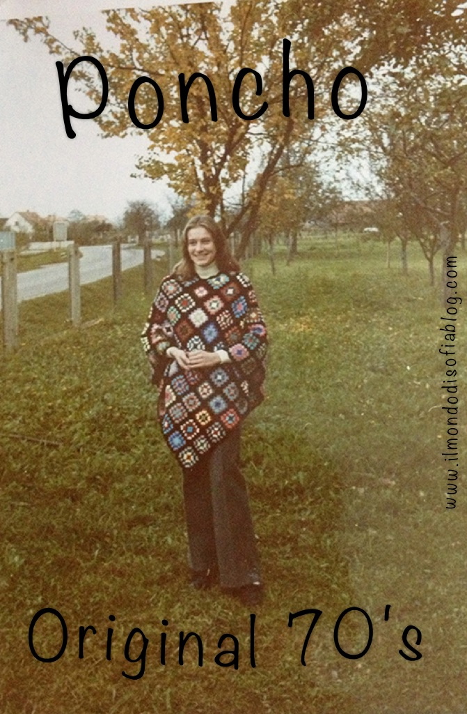 Poncho original 70's