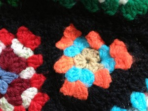 Poncho original 70's