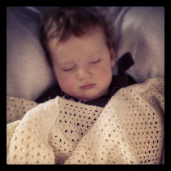 copertina all'uncinetto morbida