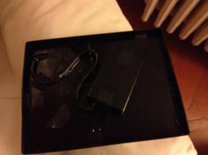 scatola con nome che si illumina