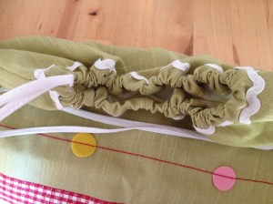 sacchetto stoffa per asilo