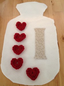 Dolci coccole: copri borsa dell'acqua calda