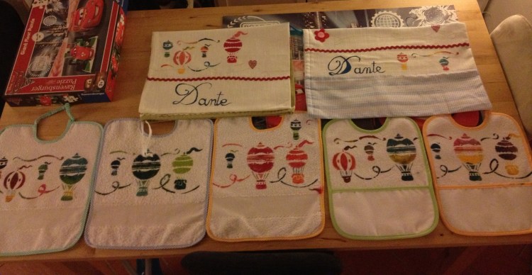 sacchetto stoffa per asilo