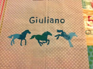 sacchetti stoffa con nome