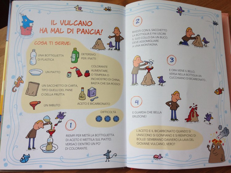 un vulcano in giardino