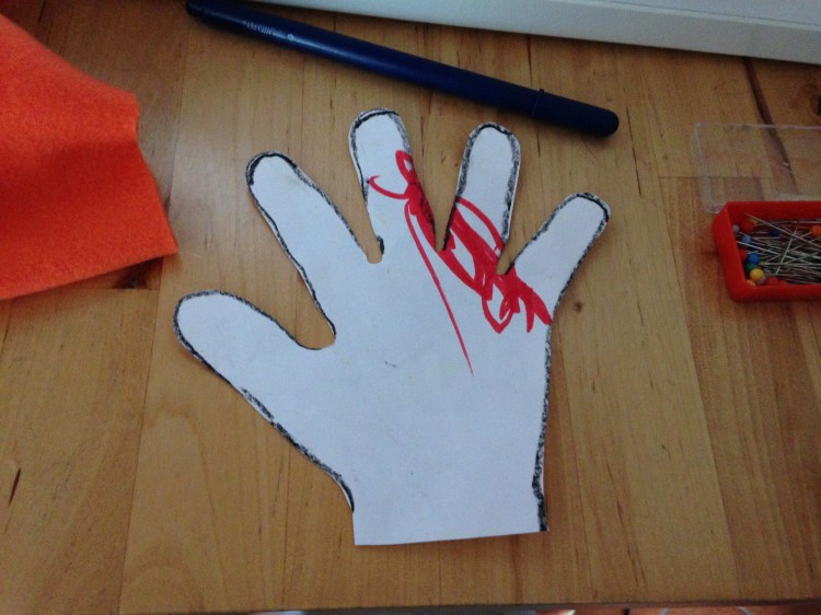 tutorial guanti in pile