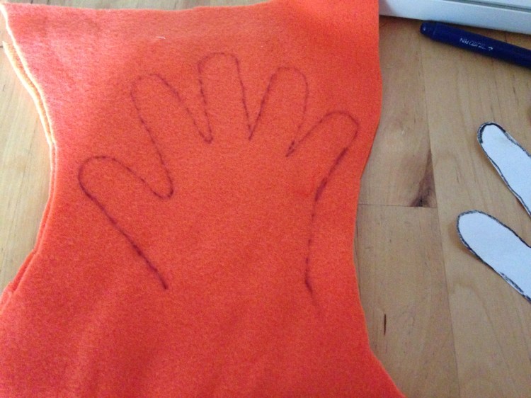 tutorial guanti in pile