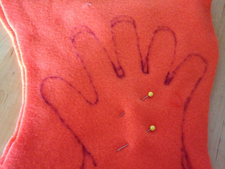 tutorial guanti in pile