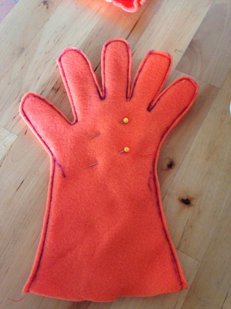 tutorial guanti in pile