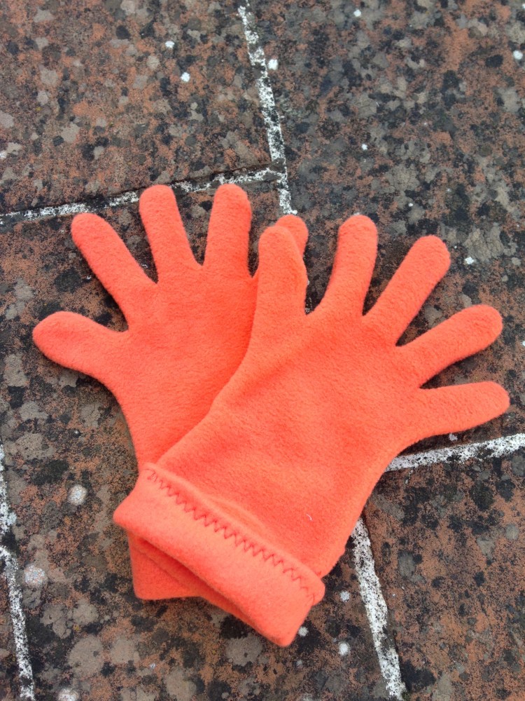 tutorial guanti in pile